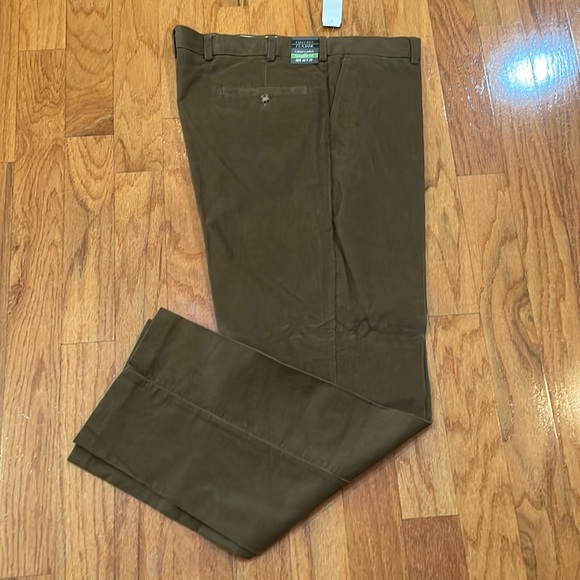 Mens Jos.A. Bank Corduroy 40 x 32 Tailored Fit Brown NWT 100%Cotton - Picture 1 of 12